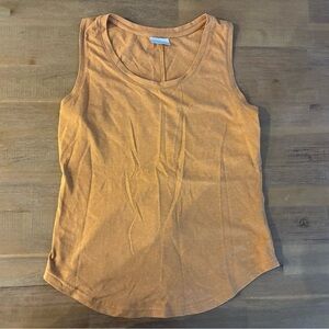 Columbia Women's Hiking Tank Top in Warm Orange